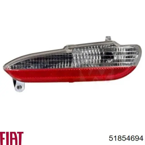 Ліхтар заднього бампера, правий Fiat/Alfa/Lancia 51854694 ціна, від 20.80 USD