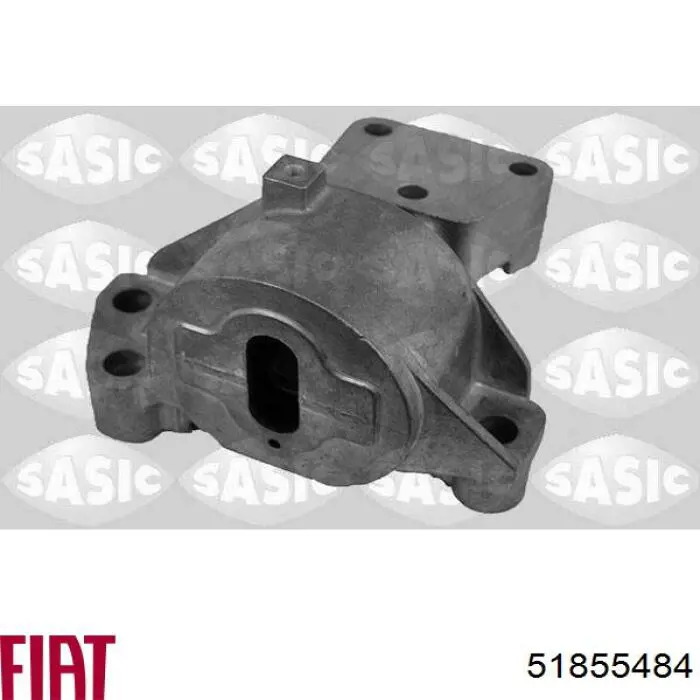 Подушка (опора) двигуна, права 51855484 Fiat/Alfa/Lancia