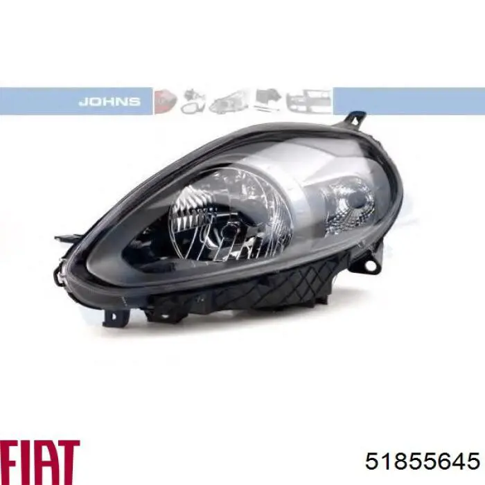 Фари Fiat/Alfa/Lancia 51855645 ціна, від 109.30 USD