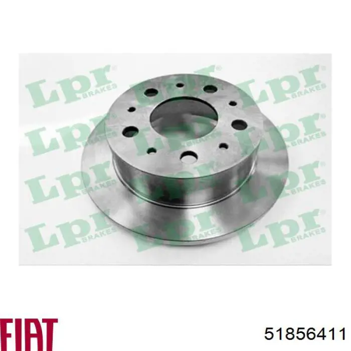 Задні дискові гальма Fiat/Alfa/Lancia 51856411 ціна, від 44.81 USD