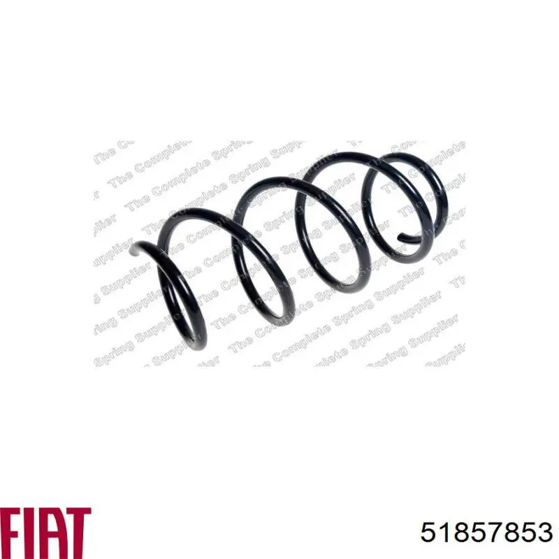 Пружина передня Fiat/Alfa/Lancia 51857853 ціна, від 41.51 USD