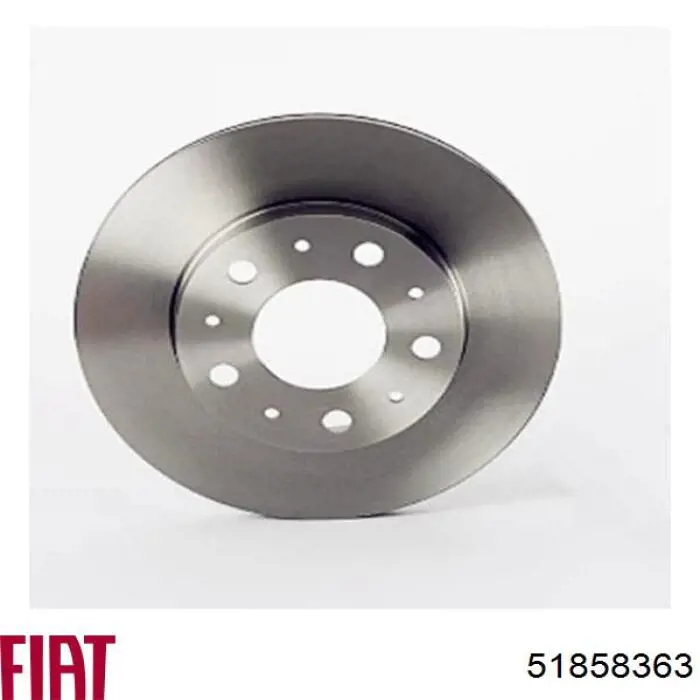 Гальмівні диски передні 51858363 Fiat/Alfa/Lancia