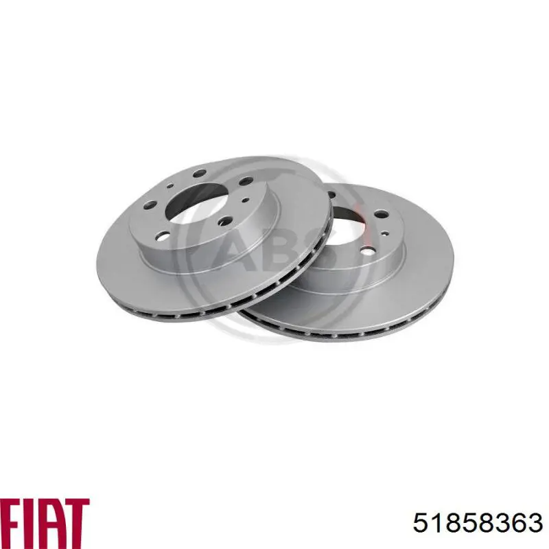 51858363 Fiat/Alfa/Lancia Гальмо дискове переднє