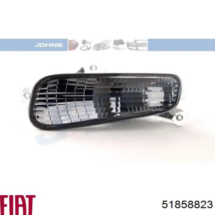 Купити 51858823 Fiat/Alfa/Lancia Габарит (покажчик повороту) в бампері, лівий