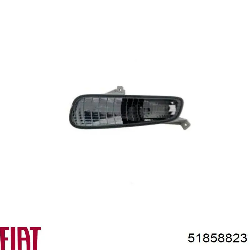 Габарит (покажчик повороту) в бампері, лівий Fiat/Alfa/Lancia 51858823 ціна, від 15.43 USD