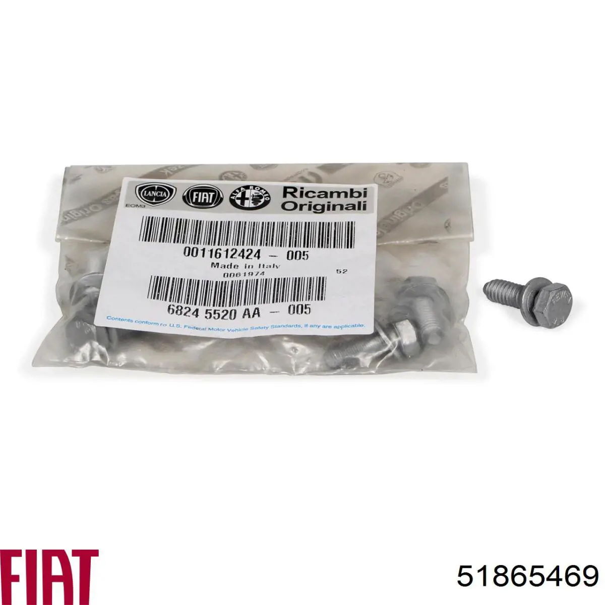 Купити 51865469 Fiat/Alfa/Lancia Кронштейн бампера заднього