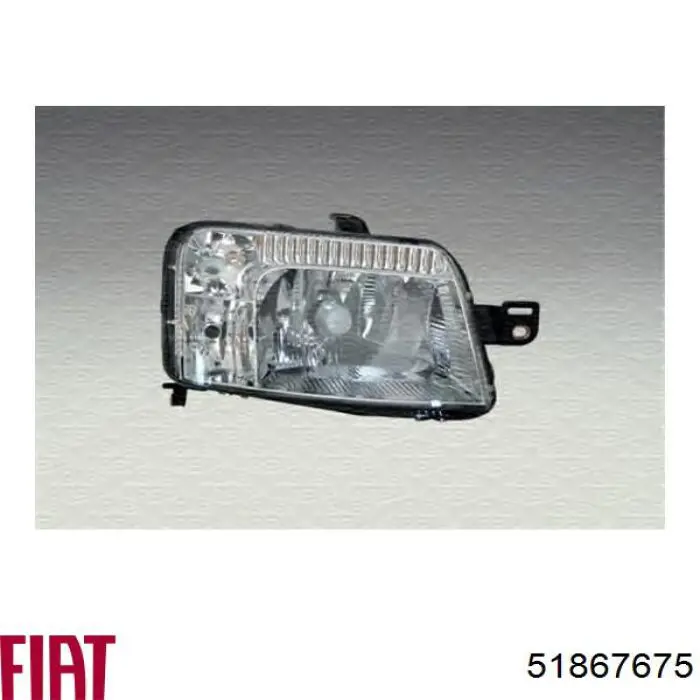 Купити 51867675 Fiat/Alfa/Lancia Права блок фара