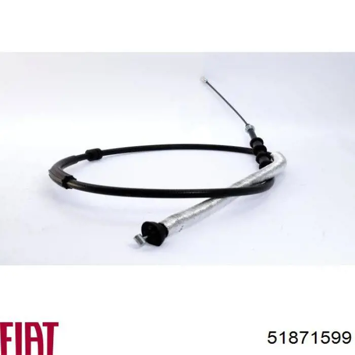 Купити 51871599 Fiat/Alfa/Lancia Трос ручного гальма задній, лівий