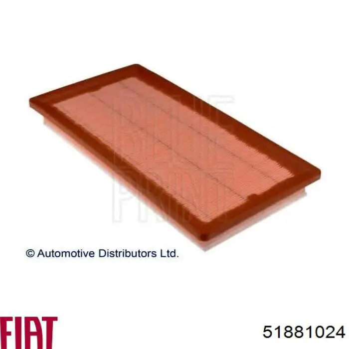 Елемент повітряного фільтра Fiat/Alfa/Lancia 51881024 ціна, від 10.44 USD