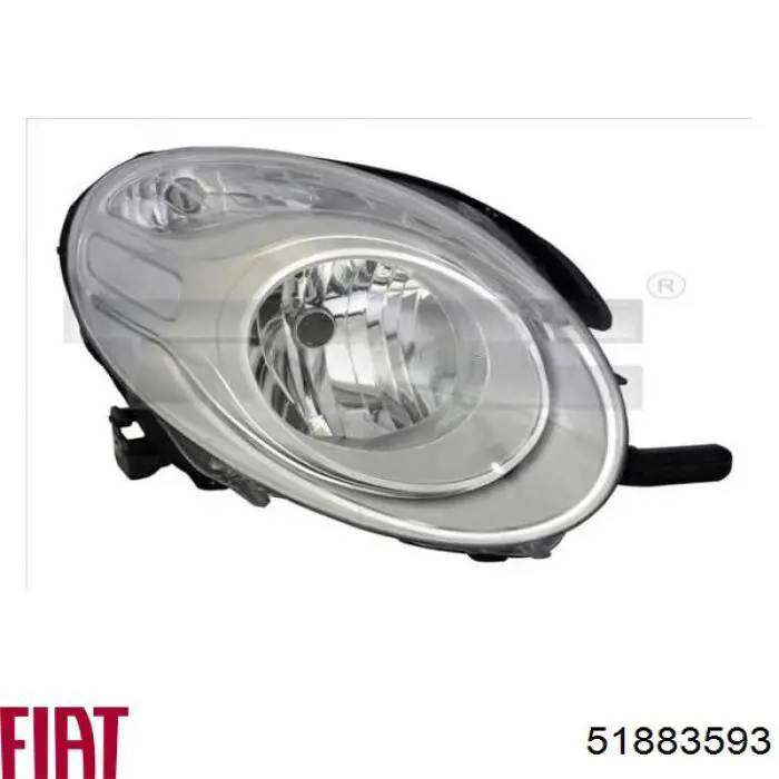 Фари Fiat/Alfa/Lancia 51883593 ціна, від 132.15 USD
