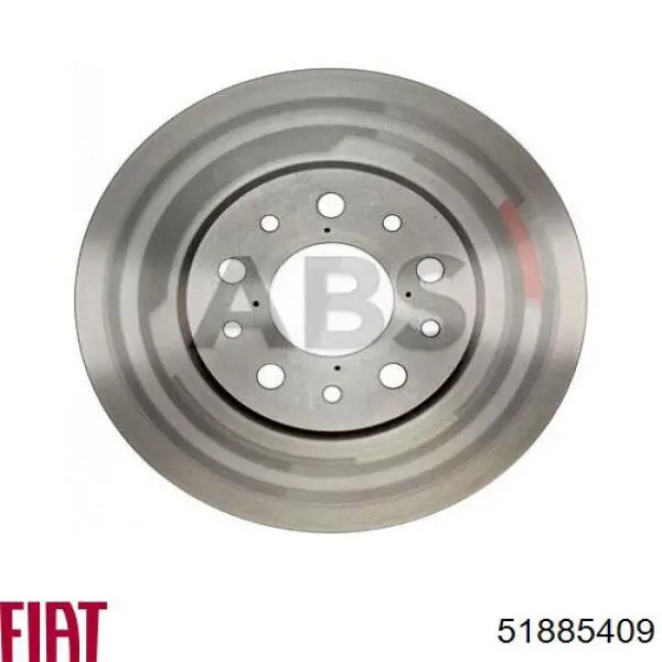 Купити 51885409 Fiat/Alfa/Lancia Диск заднього гальма