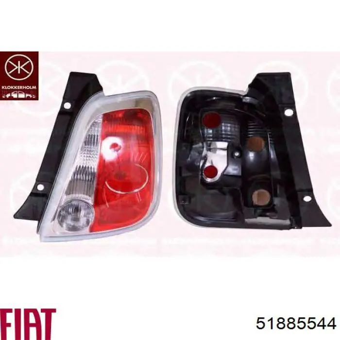 51885544 Fiat/Alfa/Lancia ліхтар задній правий