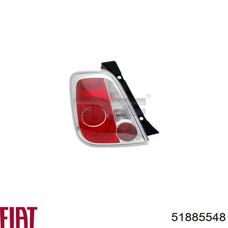 Ліхтар задній лівий Fiat/Alfa/Lancia 51885548 ціна, від 47.57 USD