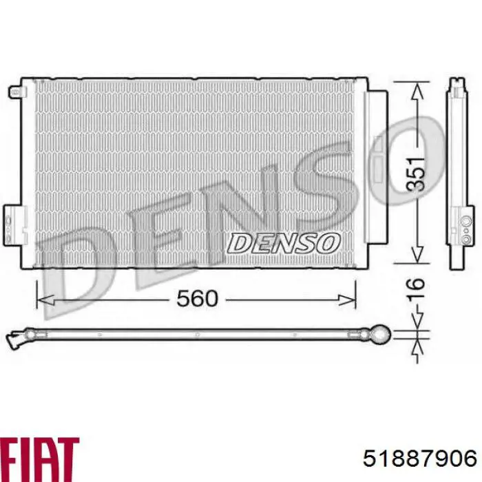 Купити AC830203 Maxgear Радіатор системи охолодження кондиціонера