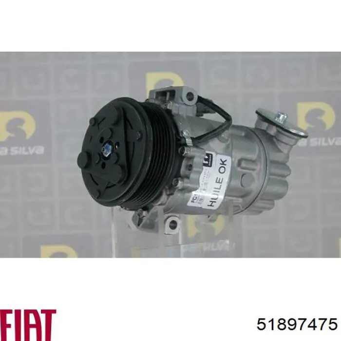 Купити 51897475 Fiat/Alfa/Lancia Компресор кліматичної установки