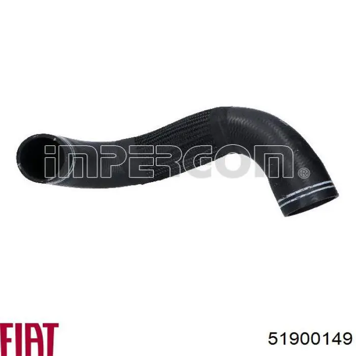 Шланг/патрубок інтеркуллера Fiat/Alfa/Lancia 51900149 ціна, від 26.30 USD