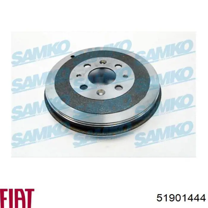 Барабан гальмівний задній Fiat/Alfa/Lancia 51901444 ціна, від 45.72 USD