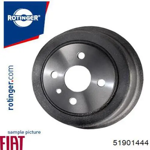 Купити 51901444 Fiat/Alfa/Lancia Барабан гальмівний задній