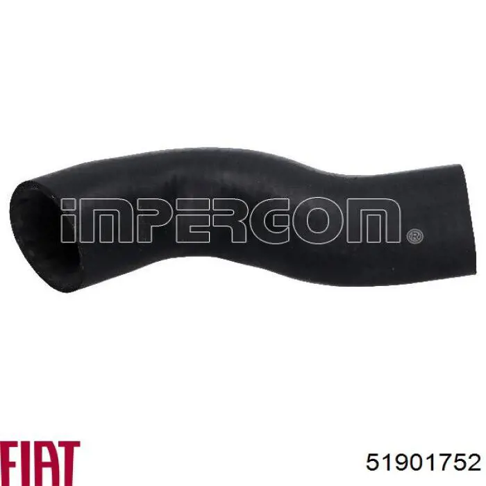 Купити 51901752 Fiat/Alfa/Lancia Шланг/патрубок интеркуллера