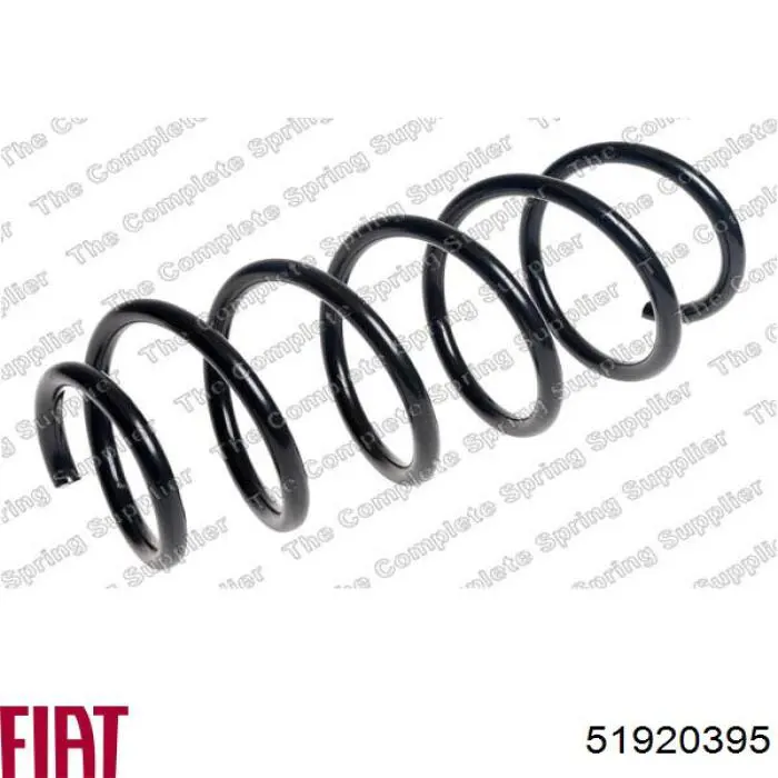 Пружина передня Fiat/Alfa/Lancia 51920395 ціна, від 35.81 USD