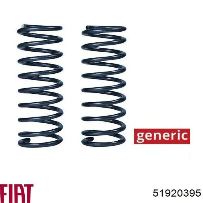 51920395 Fiat/Alfa/Lancia Пружина амортизатора передняя