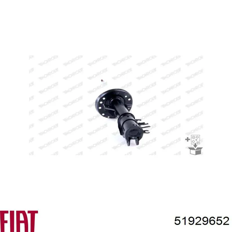Амортизатора передній лівий 51929652 Fiat/Alfa/Lancia