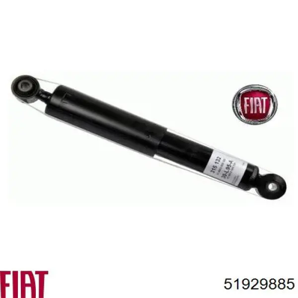 Купити 51929885 Fiat/Alfa/Lancia Стійка амортизатора задня