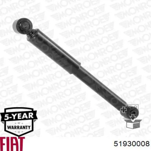 Амортизатор задній Fiat/Alfa/Lancia 51930008 ціна, від 28.42 USD