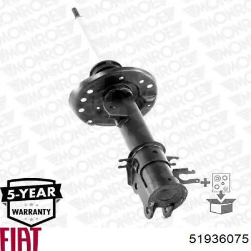 Амортизатор передньої підвіски, лівий Fiat/Alfa/Lancia 51936075 ціна, від 72.92 USD