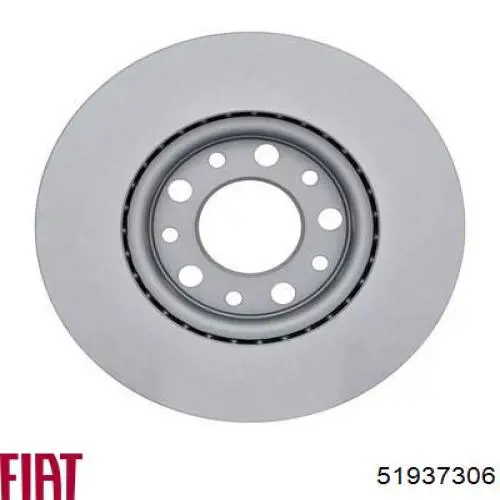 Гальмівні диски передні 51937306 Fiat/Alfa/Lancia
