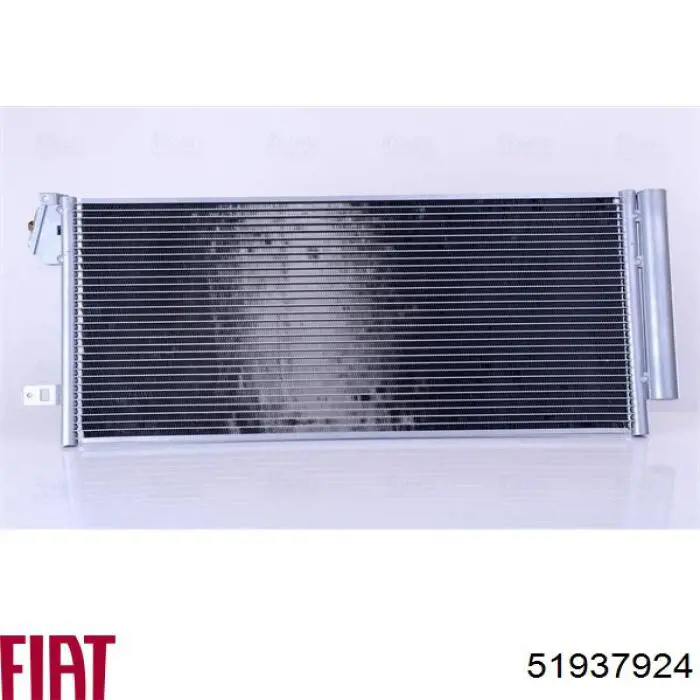Радіатор кондиціонера 51937924 Fiat/Alfa/Lancia