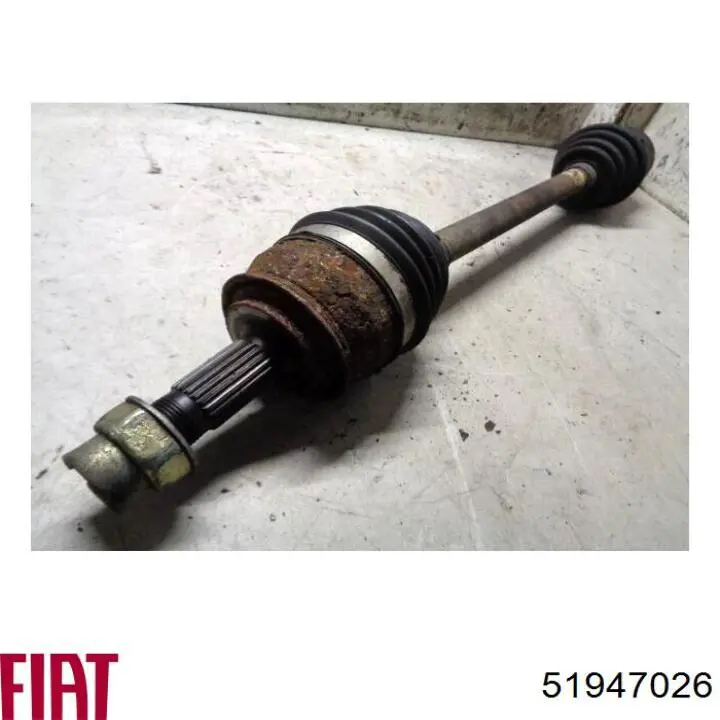 Привід передній лівий Fiat/Alfa/Lancia 71795377 ціна, від 148.56 USD