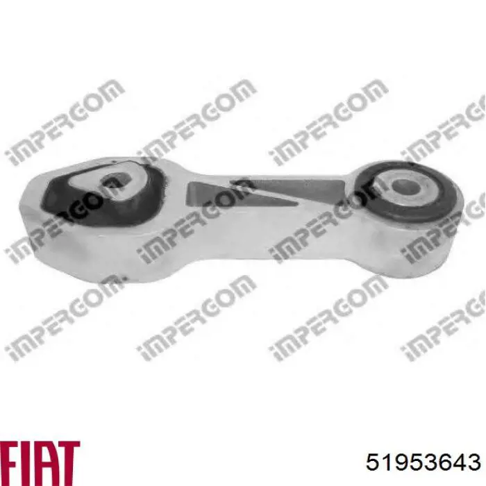 51953643 Fiat/Alfa/Lancia Задня подушка двигуна