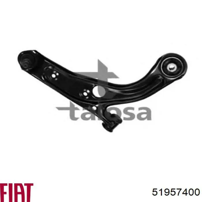Купити 51957400 Fiat/Alfa/Lancia Важіль передньої підвіски нижній, правий