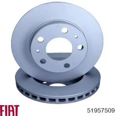 Гальмівні диски передні 51957509 Fiat/Alfa/Lancia