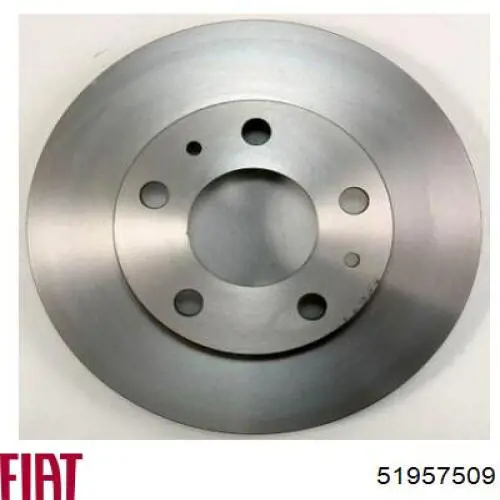 Диск переднього гальма Fiat/Alfa/Lancia 51957509 ціна, від 63.91 USD
