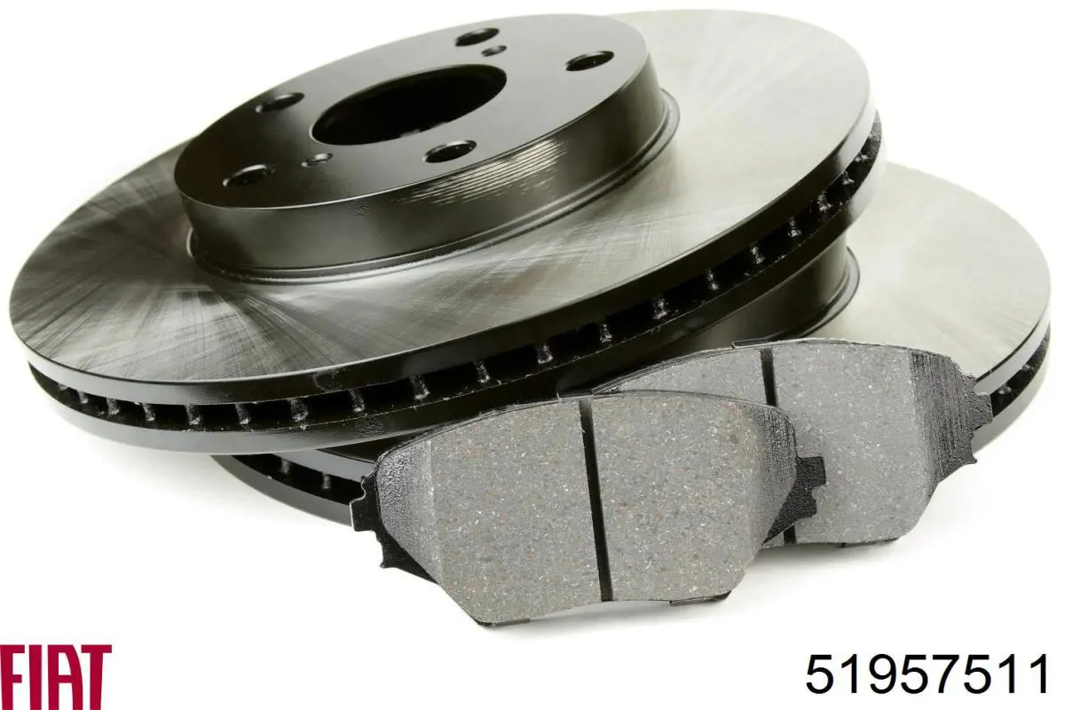 Купити 51957511 Fiat/Alfa/Lancia Диск заднього гальма