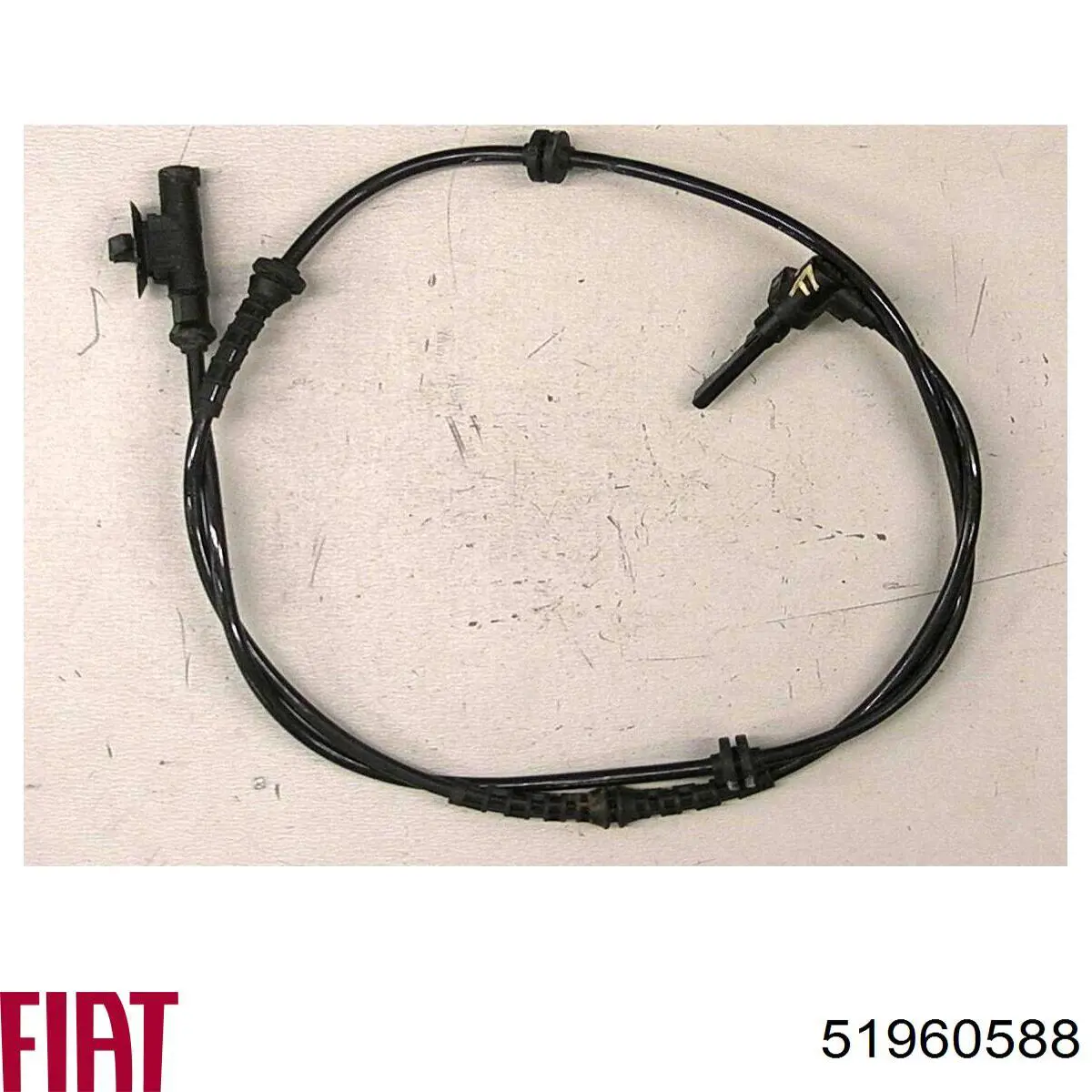 Датчик АБС (ABS) задній Fiat/Alfa/Lancia 51960588