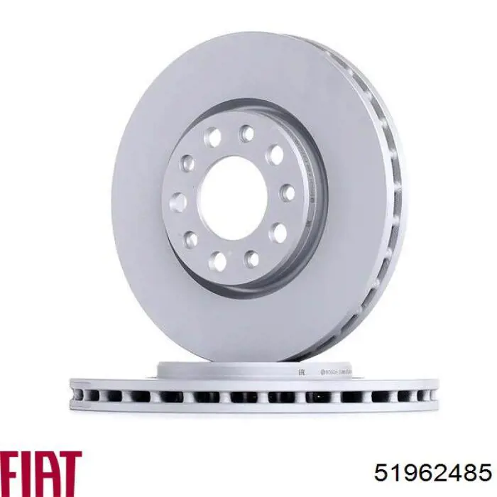 Гальмівні диски передні 51962485 Fiat/Alfa/Lancia
