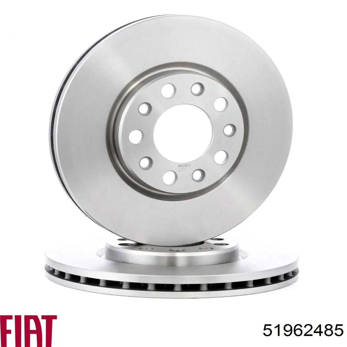 Диск переднього гальма Fiat/Alfa/Lancia 51962485 ціна, від 57.49 USD