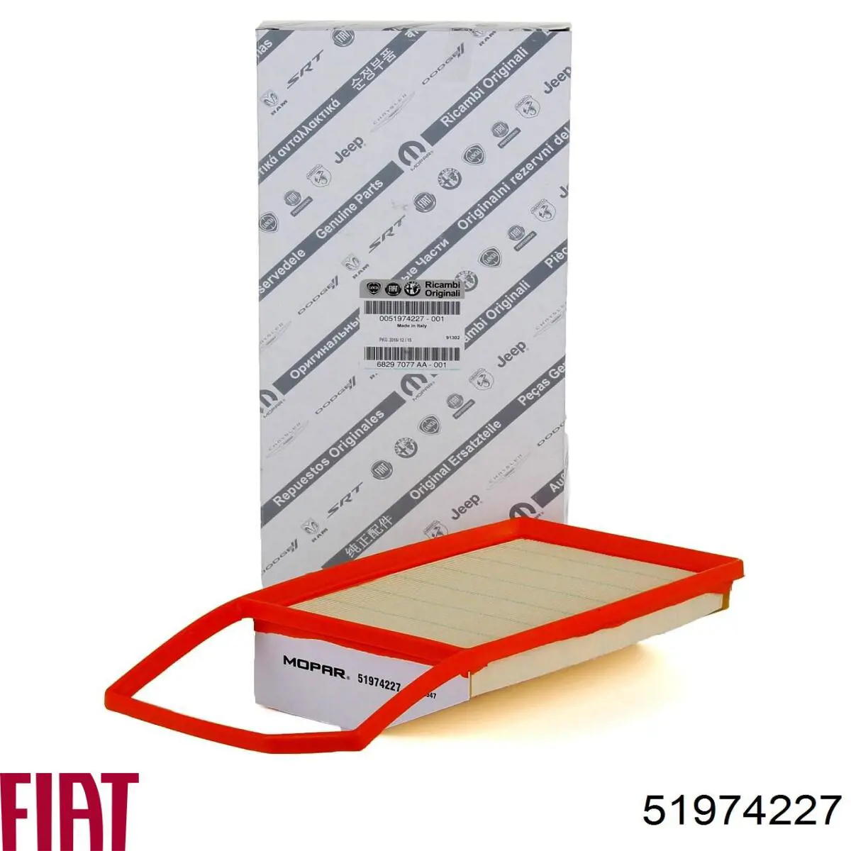 Елемент повітряного фільтра Fiat/Alfa/Lancia 51974227 ціна, від 11.09 USD