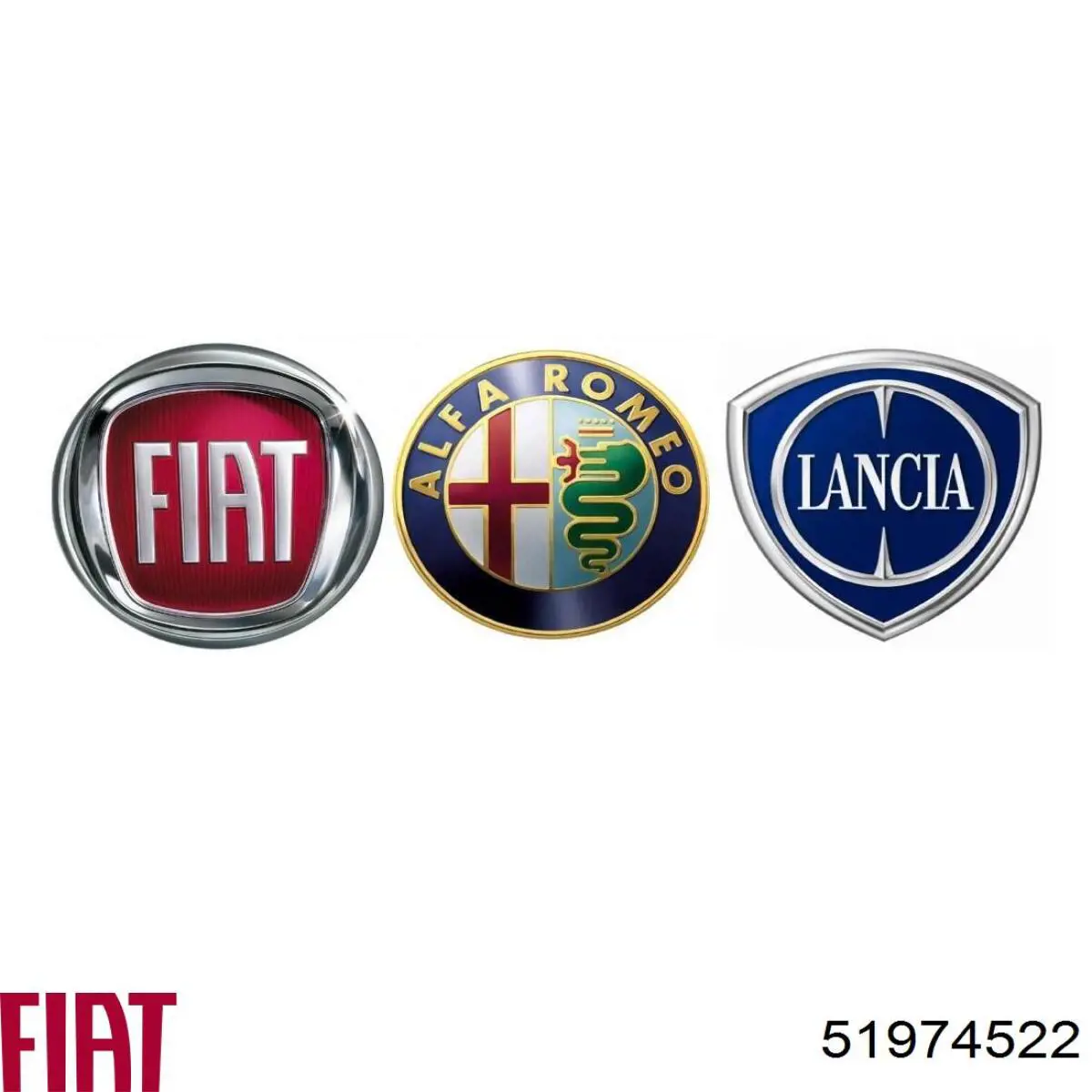 Стоп-сигнал Fiat/Alfa/Lancia 51974522 ціна, від 47.46 USD