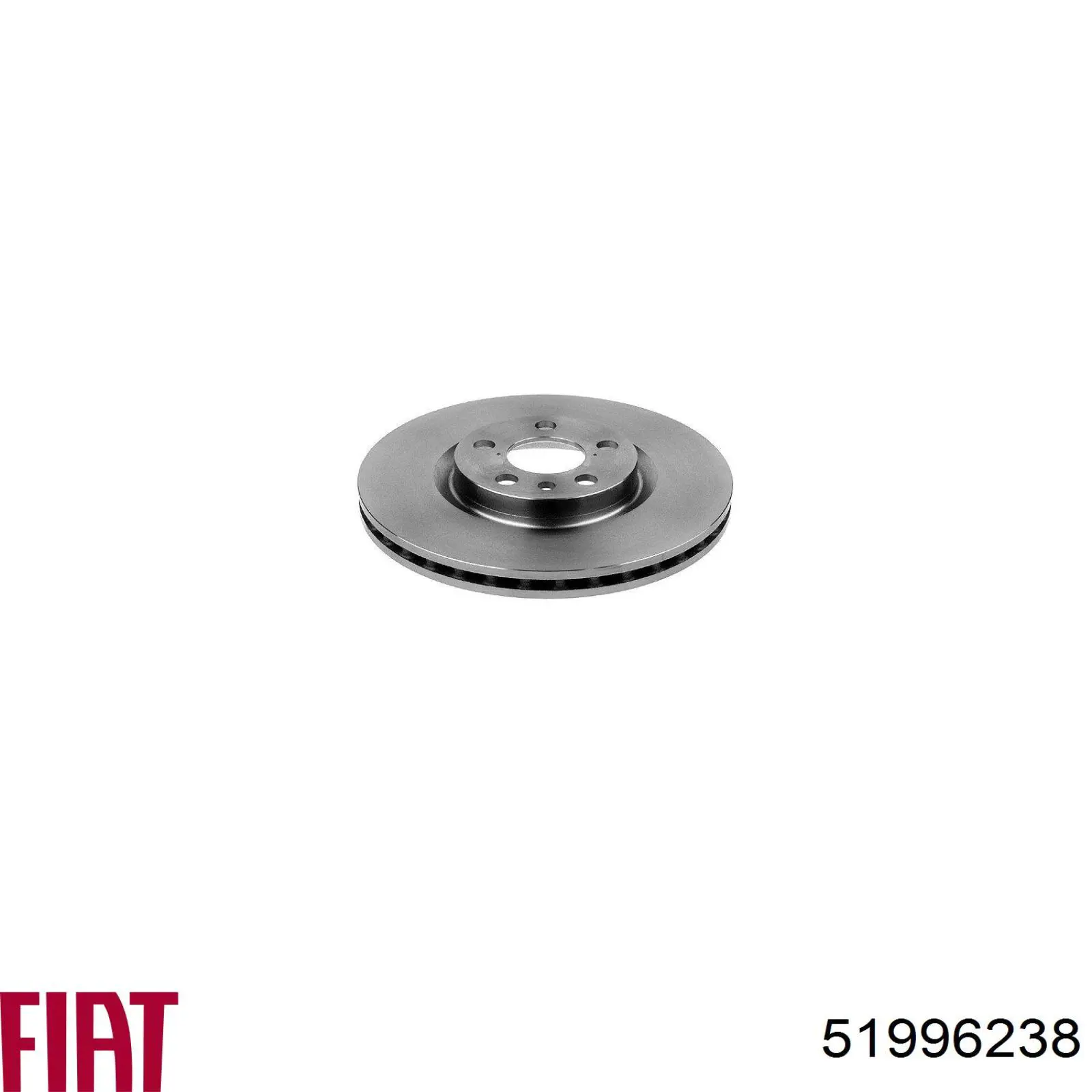 Диск переднього гальма Fiat/Alfa/Lancia 51996238 ціна, від 33.09 USD