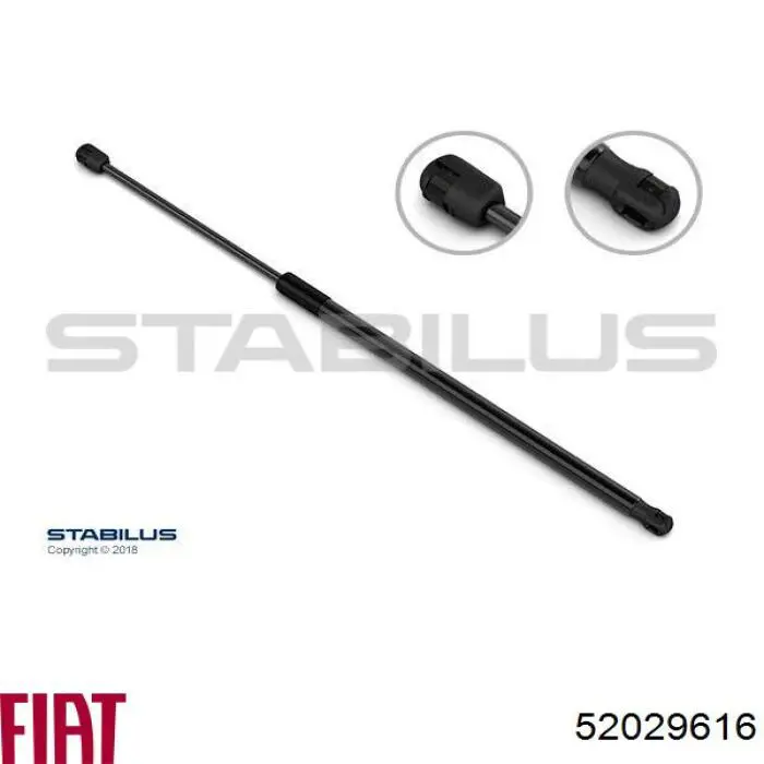 Купити 52029616 Fiat/Alfa/Lancia Амортизатор двері багажника
