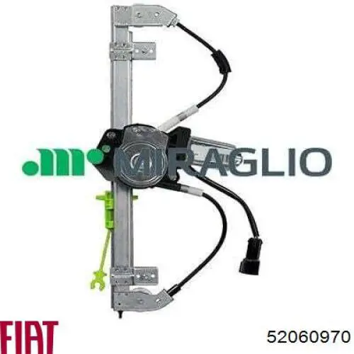 Склопідйомник (механізм переміщення скла) Fiat/Alfa/Lancia 52060970 ціна, від 41.23 USD