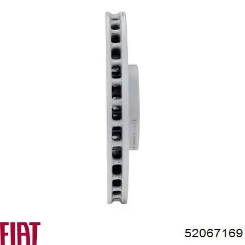 Диск переднього гальма Fiat/Alfa/Lancia 52067169 ціна, від 45.71 USD
