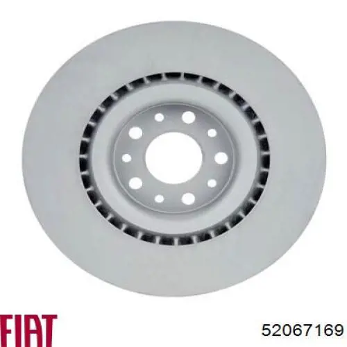 Гальмівні диски передні 52067169 Fiat/Alfa/Lancia