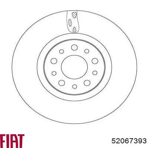 Диск переднього гальма ABS 18585 ціна, від 53.77 USD