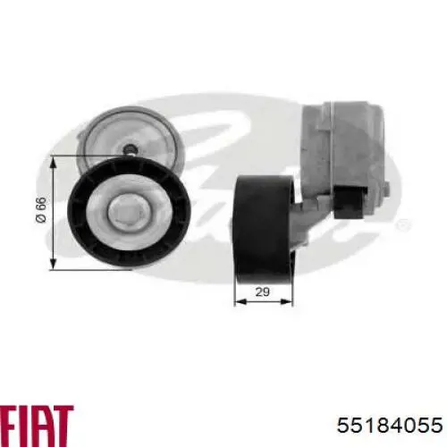Натягувач приводного ременя Fiat/Alfa/Lancia 55184055 ціна, від 26.57 USD