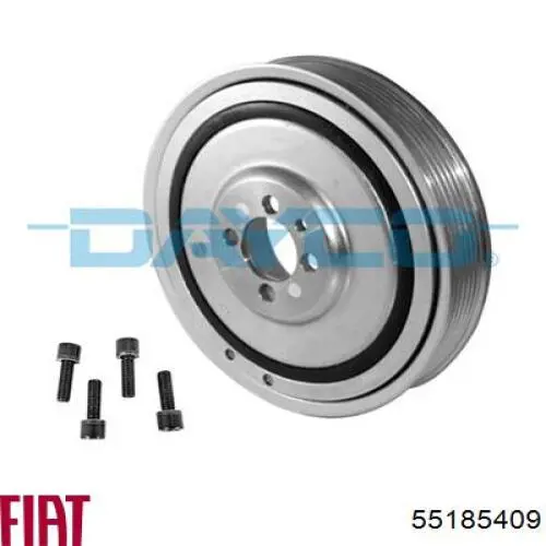 Шків колінвала (демпфер ) Fiat/Alfa/Lancia 55185409 ціна, від 79.20 USD